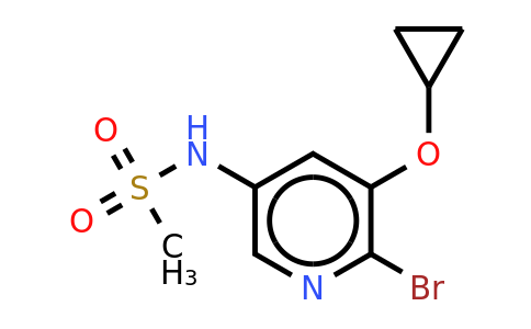 CAS 1243452-16-5 | N-(6-bromo-5-cyclopropoxypyridin-3-YL)methanesulfonamide