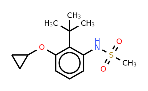 CAS 1243452-20-1 | N-(2-tert-butyl-3-cyclopropoxyphenyl)methanesulfonamide