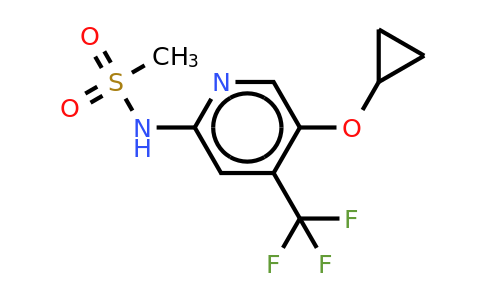 CAS 1243452-24-5 | N-(5-cyclopropoxy-4-(trifluoromethyl)pyridin-2-YL)methanesulfonamide