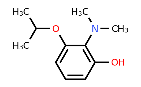 CAS 1243452-31-4 | 2-(Dimethylamino)-3-(propan-2-yloxy)phenol