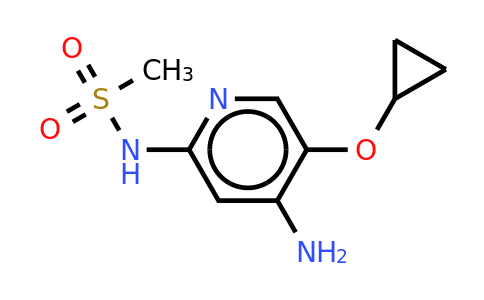 CAS 1243452-32-5 | N-(4-amino-5-cyclopropoxypyridin-2-YL)methanesulfonamide