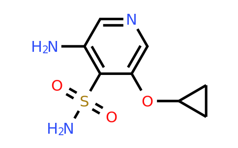 CAS 1243452-35-8 | 3-Amino-5-cyclopropoxypyridine-4-sulfonamide