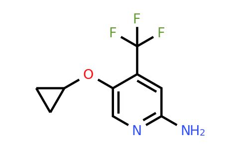 CAS 1243452-43-8 | 5-Cyclopropoxy-4-(trifluoromethyl)pyridin-2-amine