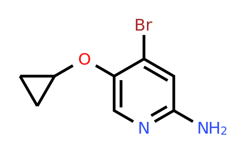 CAS 1243452-50-7 | 4-Bromo-5-cyclopropoxypyridin-2-amine
