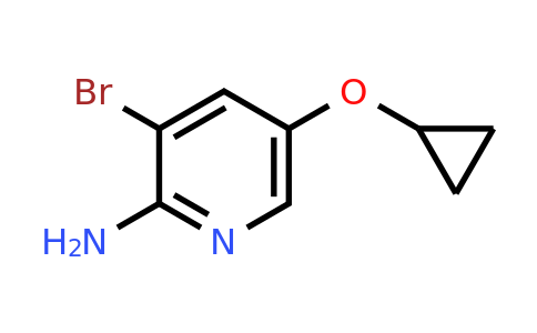 CAS 1243452-61-0 | 3-Bromo-5-cyclopropoxypyridin-2-amine