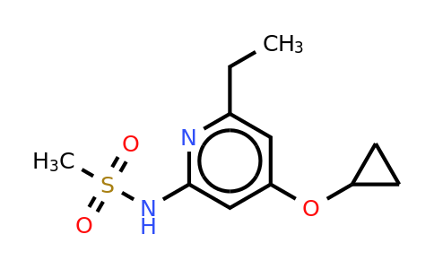 CAS 1243452-62-1 | N-(4-cyclopropoxy-6-ethylpyridin-2-YL)methanesulfonamide