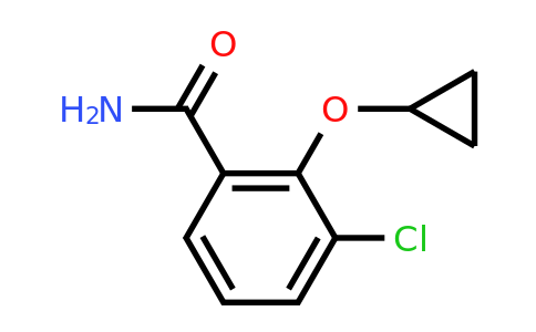 CAS 1243452-66-5 | 3-Chloro-2-cyclopropoxybenzamide