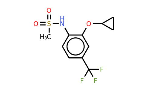 CAS 1243452-67-6 | N-(2-cyclopropoxy-4-(trifluoromethyl)phenyl)methanesulfonamide