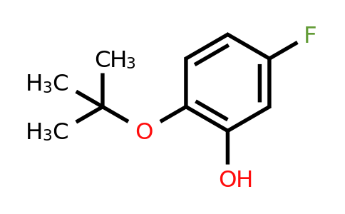 CAS 1243452-74-5 | 2-(Tert-butoxy)-5-fluorophenol
