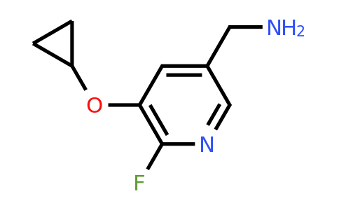 CAS 1243452-96-1 | (5-Cyclopropoxy-6-fluoropyridin-3-YL)methanamine