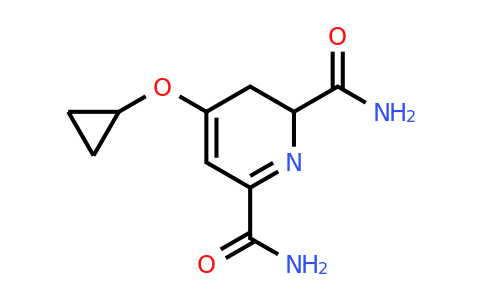 CAS 1243453-05-5 | 4-Cyclopropoxy-2,3-dihydropyridine-2,6-dicarboxamide