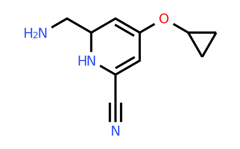 CAS 1243453-18-0 | 6-(Aminomethyl)-4-cyclopropoxy-1,6-dihydropyridine-2-carbonitrile