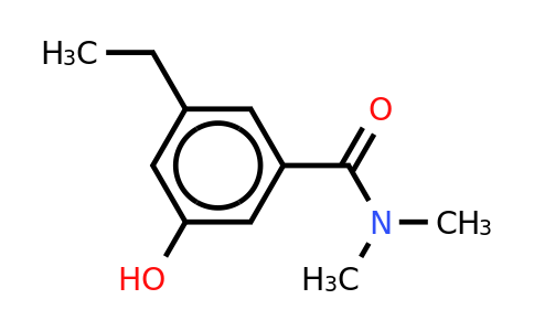 CAS 1243453-34-0 | 3-Ethyl-5-hydroxy-N,n-dimethylbenzamide