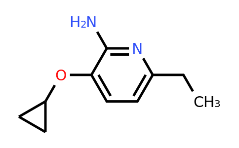 CAS 1243453-37-3 | 3-Cyclopropoxy-6-ethylpyridin-2-amine