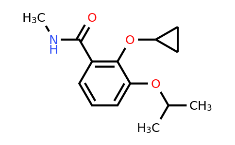 CAS 1243453-39-5 | 2-Cyclopropoxy-3-isopropoxy-N-methylbenzamide