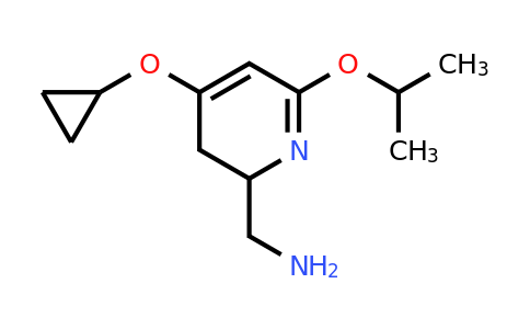 CAS 1243453-54-4 | (4-Cyclopropoxy-6-isopropoxy-2,3-dihydropyridin-2-YL)methanamine