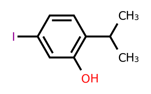 CAS 1243453-56-6 | 5-Iodo-2-(propan-2-YL)phenol