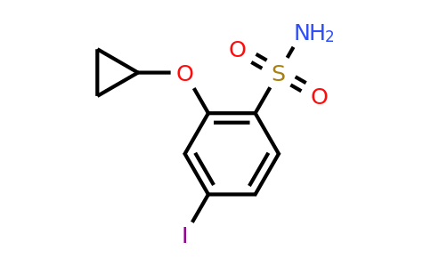 CAS 1243453-59-9 | 2-Cyclopropoxy-4-iodobenzenesulfonamide