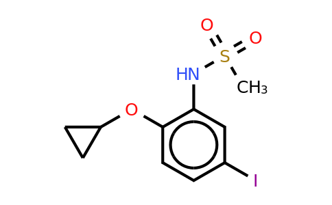 CAS 1243453-79-3 | N-(2-cyclopropoxy-5-iodophenyl)methanesulfonamide