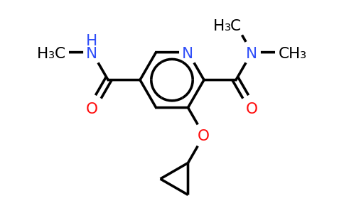 CAS 1243453-82-8 | 3-Cyclopropoxy-N2,N2,N5-trimethylpyridine-2,5-dicarboxamide