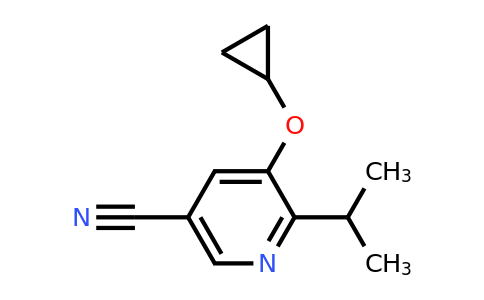CAS 1243453-99-7 | 5-Cyclopropoxy-6-isopropylnicotinonitrile