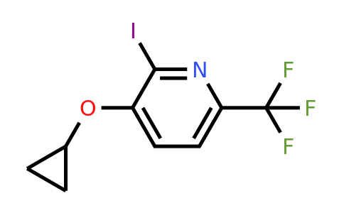 CAS 1243454-12-7 | 3-Cyclopropoxy-2-iodo-6-(trifluoromethyl)pyridine