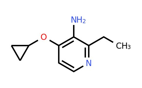 CAS 1243454-16-1 | 4-Cyclopropoxy-2-ethylpyridin-3-amine