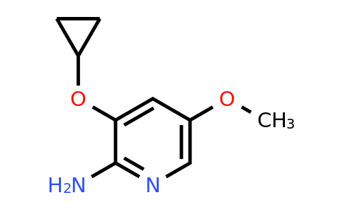CAS 1243454-21-8 | 3-Cyclopropoxy-5-methoxypyridin-2-amine