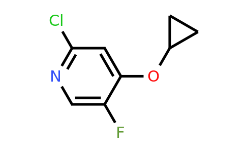 CAS 1243454-36-5 | 2-Chloro-4-cyclopropoxy-5-fluoropyridine