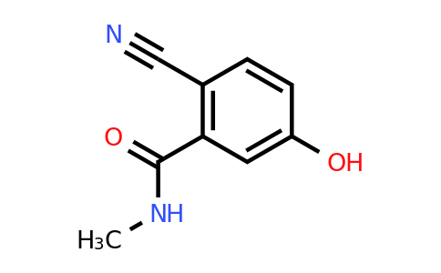 CAS 1243454-49-0 | 2-Cyano-5-hydroxy-N-methylbenzamide