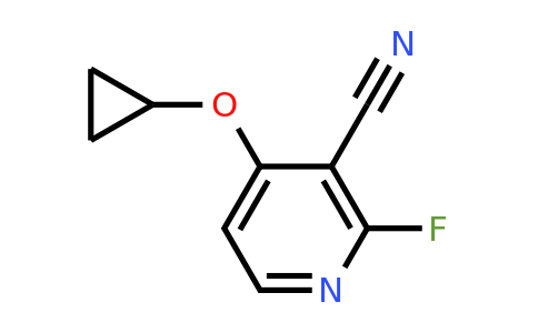 CAS 1243454-69-4 | 4-Cyclopropoxy-2-fluoronicotinonitrile