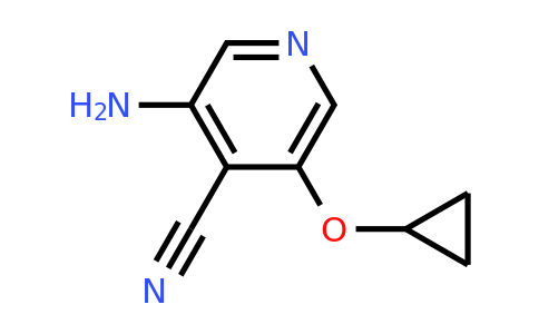 CAS 1243454-77-4 | 3-Amino-5-cyclopropoxyisonicotinonitrile