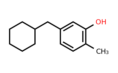 CAS 1243455-14-2 | 5-(Cyclohexylmethyl)-2-methylphenol
