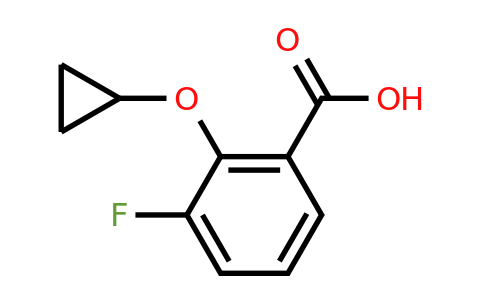 CAS 1243455-15-3 | 2-Cyclopropoxy-3-fluorobenzoic acid