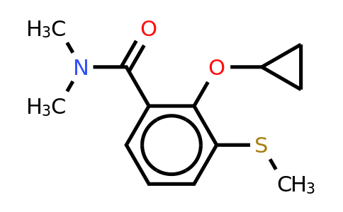 CAS 1243455-17-5 | 2-Cyclopropoxy-N,n-dimethyl-3-(methylthio)benzamide