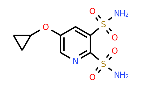 CAS 1243455-30-2 | 5-Cyclopropoxypyridine-2,3-disulfonamide