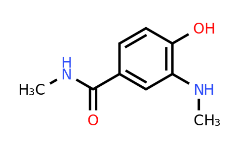 CAS 1243455-38-0 | 4-Hydroxy-N-methyl-3-(methylamino)benzamide