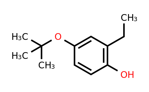 CAS 1243455-39-1 | 4-(Tert-butoxy)-2-ethylphenol