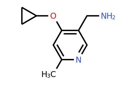 CAS 1243455-46-0 | (4-Cyclopropoxy-6-methylpyridin-3-YL)methanamine