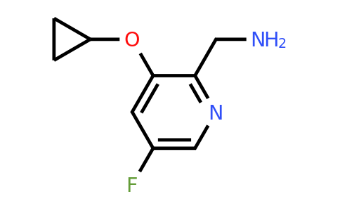 CAS 1243455-76-6 | (3-Cyclopropoxy-5-fluoropyridin-2-YL)methanamine