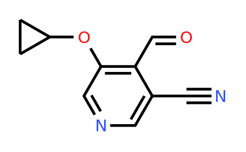 CAS 1243455-92-6 | 5-Cyclopropoxy-4-formylnicotinonitrile
