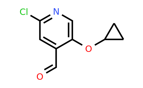 CAS 1243456-17-8 | 2-Chloro-5-cyclopropoxyisonicotinaldehyde