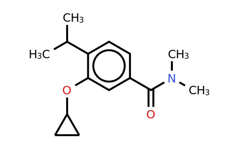 CAS 1243456-48-5 | 3-Cyclopropoxy-4-isopropyl-N,n-dimethylbenzamide