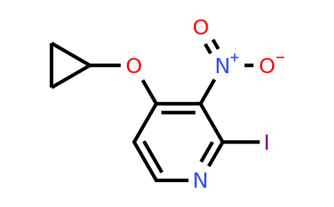 CAS 1243456-75-8 | 4-Cyclopropoxy-2-iodo-3-nitropyridine