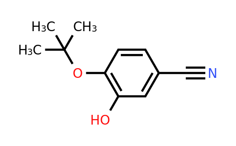CAS 1243456-77-0 | 4-(Tert-butoxy)-3-hydroxybenzonitrile