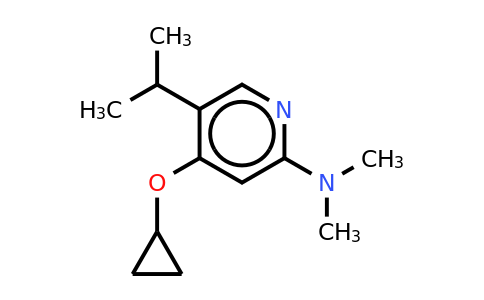 CAS 1243456-80-5 | 4-Cyclopropoxy-5-isopropyl-N,n-dimethylpyridin-2-amine