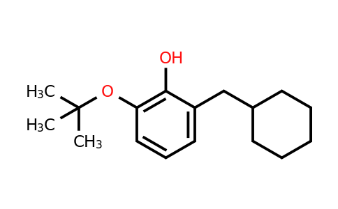 CAS 1243456-94-1 | 2-Tert-butoxy-6-(cyclohexylmethyl)phenol