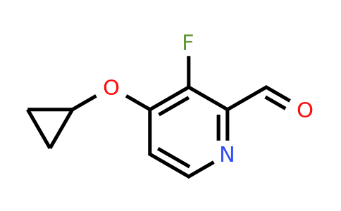 CAS 1243456-98-5 | 4-Cyclopropoxy-3-fluoropicolinaldehyde
