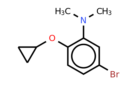CAS 1243457-02-4 | 5-Bromo-2-cyclopropoxy-N,n-dimethylaniline