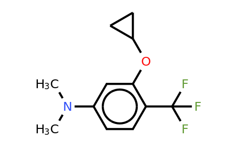 CAS 1243457-06-8 | 3-Cyclopropoxy-N,n-dimethyl-4-(trifluoromethyl)aniline